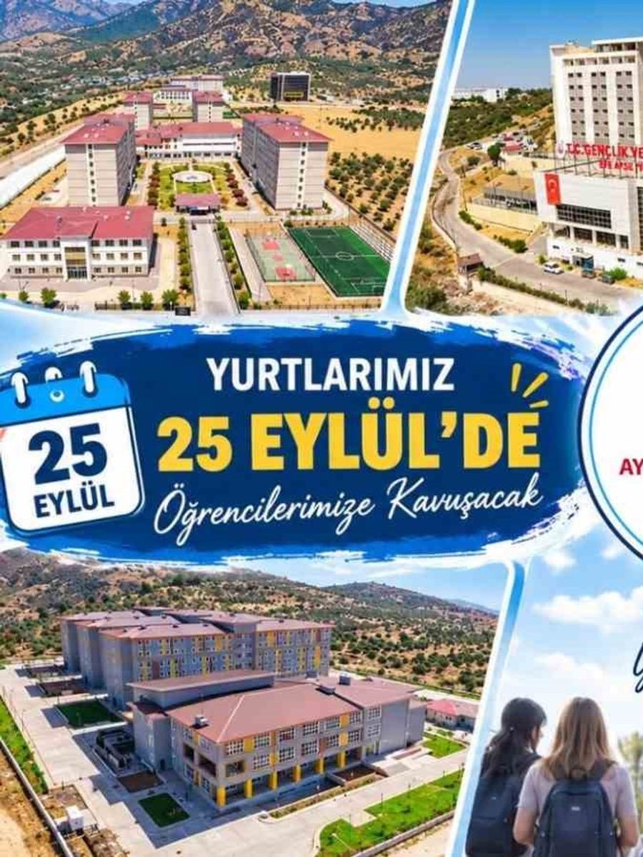 Aydın’da üniversite öğrencileri için geri sayım başladı