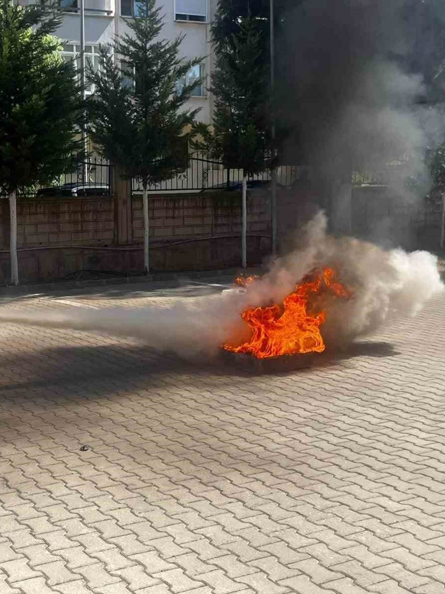 Muğla’da Aile ve Sosyal Hizmetler personeline yangın eğitimi verildi