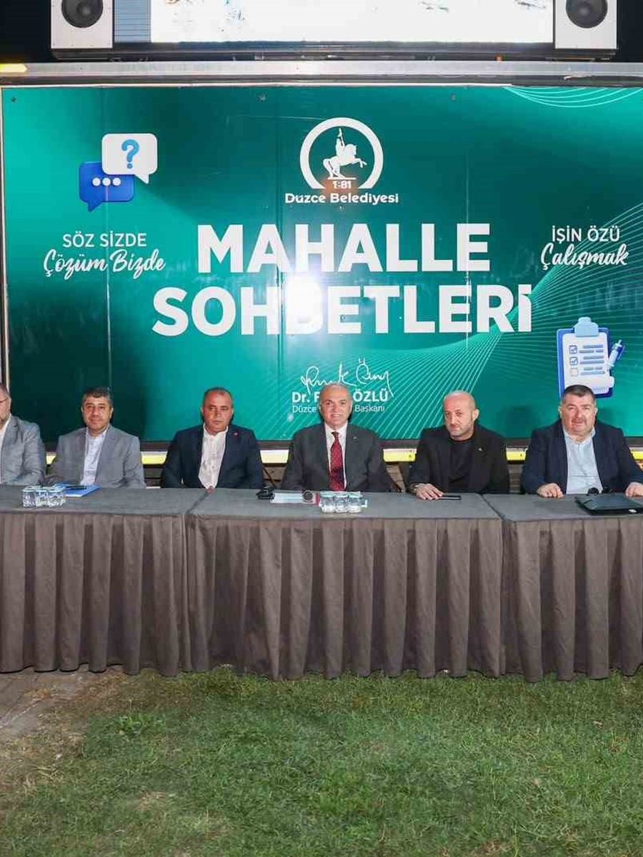 Başkan Özlü: "Paranın olmadığı bir zamanda Düzce’yi baştan inşa ediyoruz"