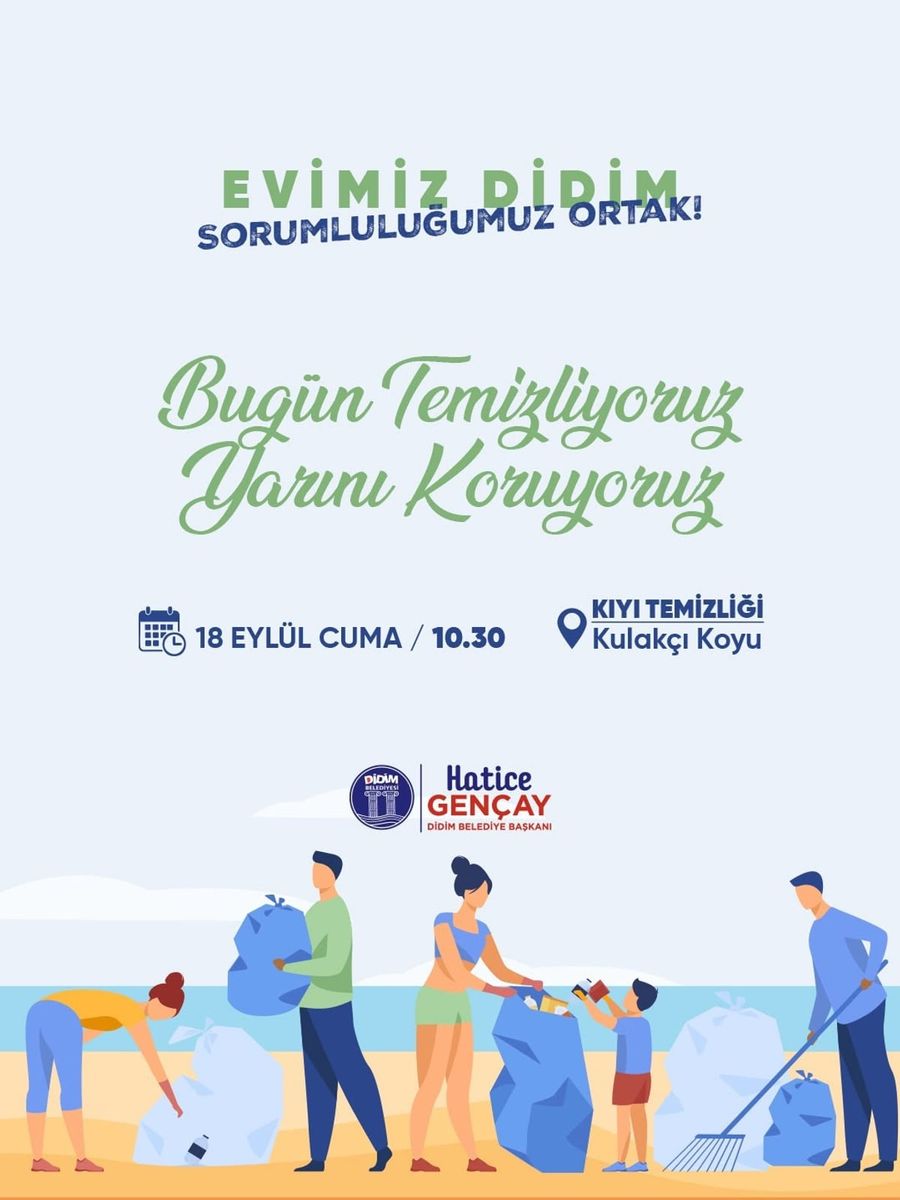 Didim’de kıyı temizliği yapılacak