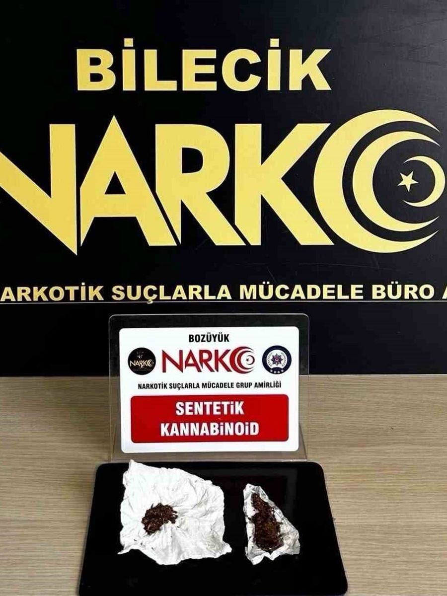 Bilecik’te uyuşturucu operasyonu: 1 şüpheli yakalandı
