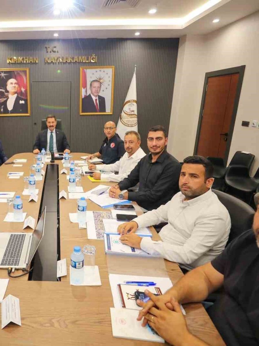 Kırıkhan’da rezerv alanlarında yürütülen çalışmalar değerlendirildi