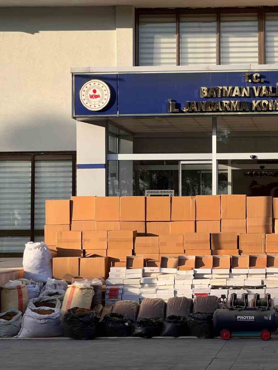 Batman’da kaçakçılık operasyonları: 2 gözaltı