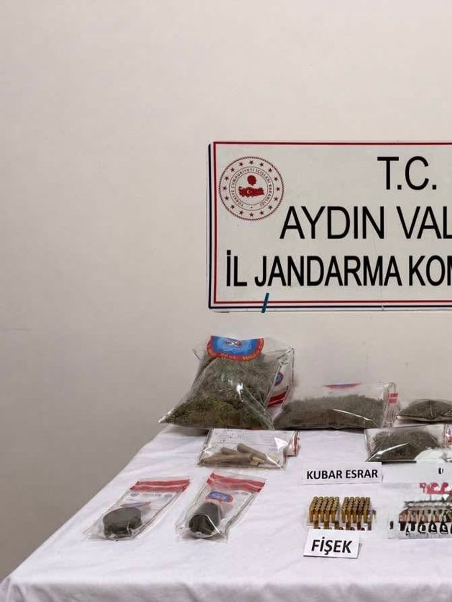 Söke’de eş zamanlı uyuşturucu operasyonu