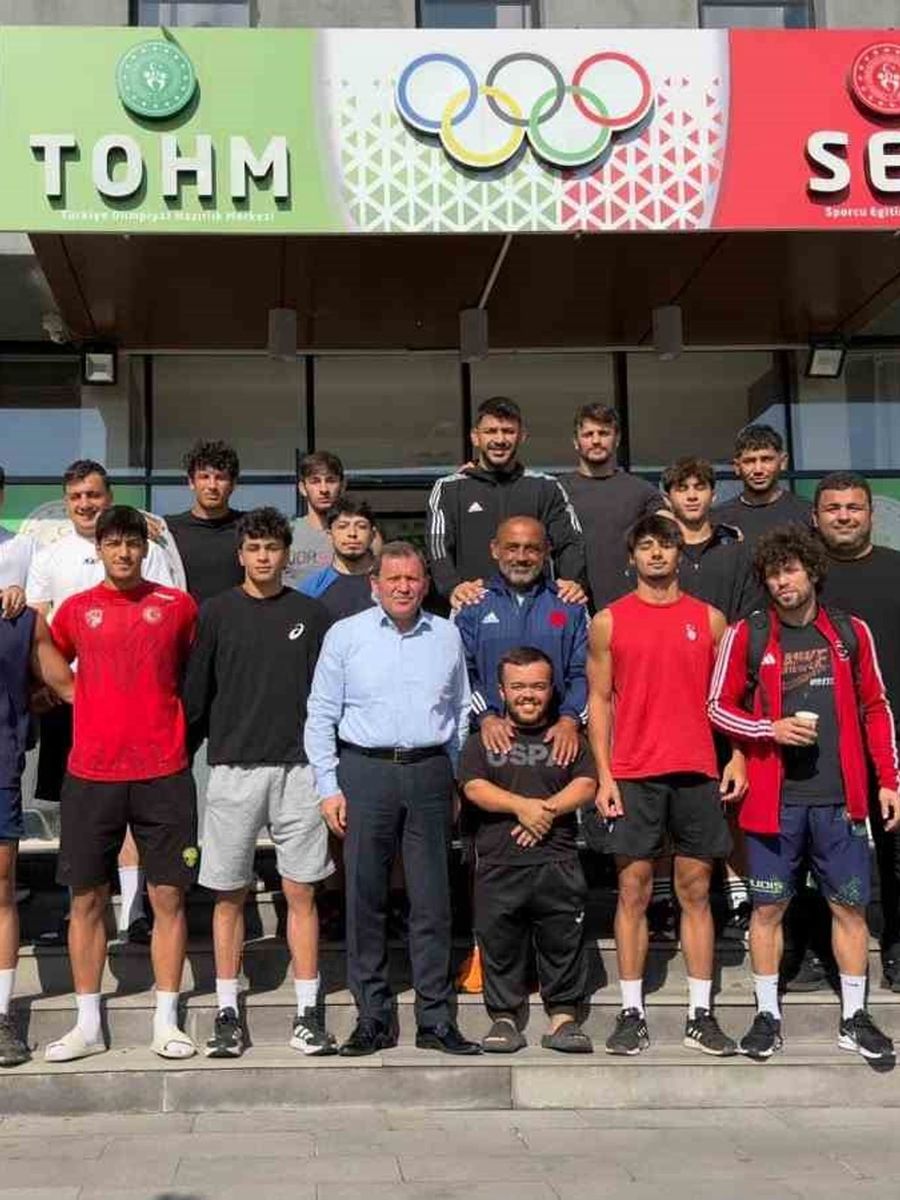 Keçiören Grekoromen Güreş Takımı Kayseri’de kamp yapıyor