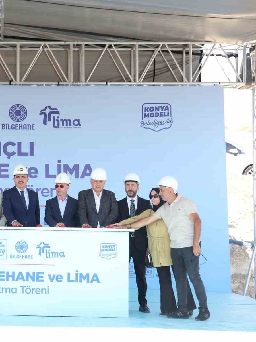 Konya Büyükşehir’in Ardıçlı TOKİ’ye 300 milyon lira bedelle kazandıracağı Gençlik Kampüsü’nün temeli atıldı