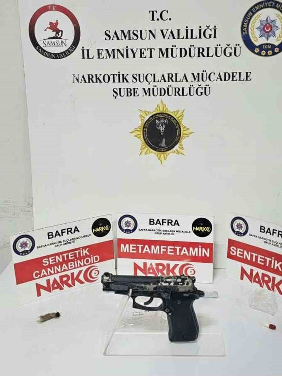 Bafra’da uyuşturucu operasyonu: 1 tutuklama